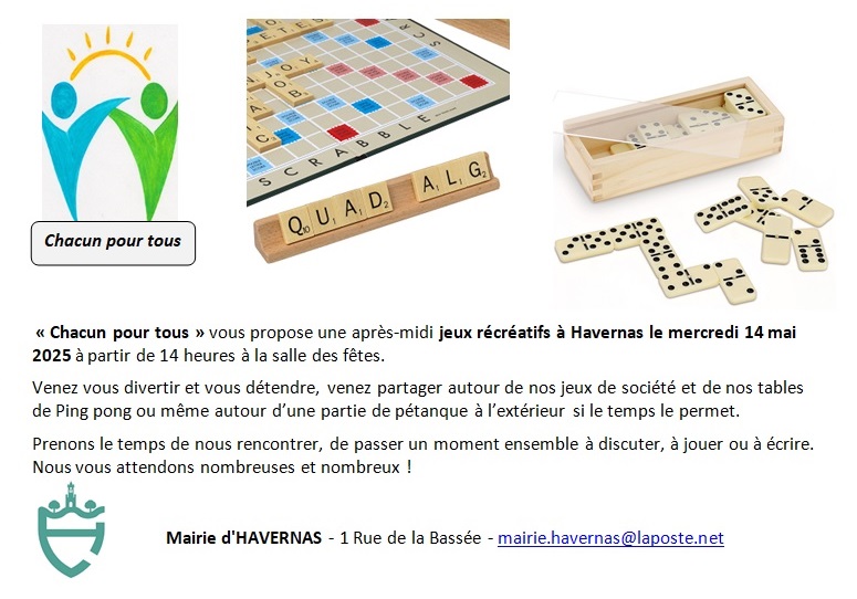 Havernas jeux société